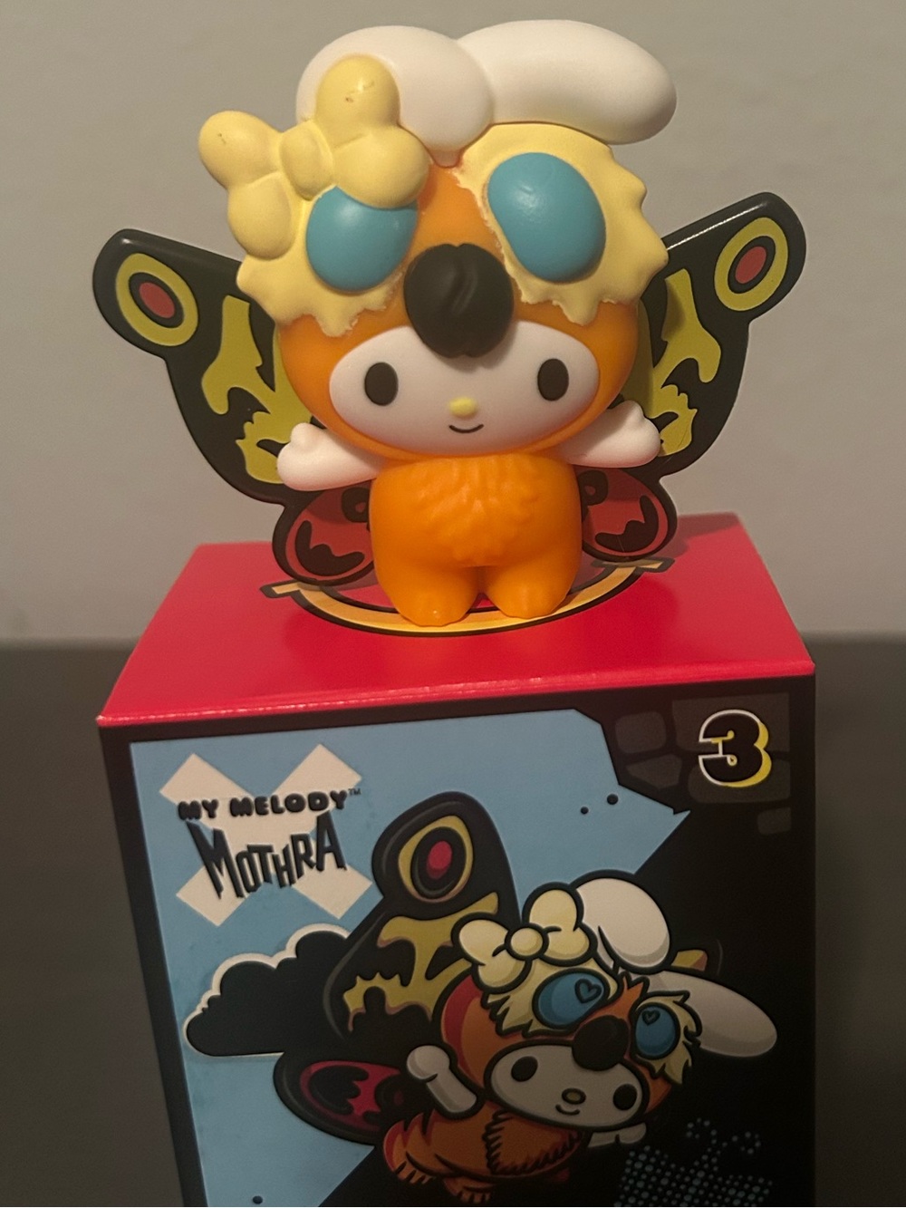 My Melody Mothra Collectible Toy McDonald’s hello kitty collab